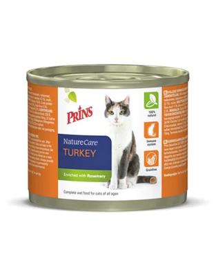 Prins Prins Naturecare Cat 200g Kattenvoer Kalkoen
