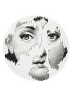 Fornasetti assiette imprimée - Noir - thumbnail