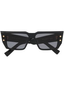 Balmain Eyewear lunettes de soleil à monture carrée - Noir