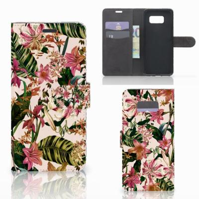 Samsung Galaxy S8 Plus Hoesje Flowers