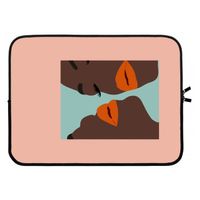 Orange lips: Laptop sleeve 15 inch