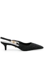 Versace escarpins Barocco Medusa années 85 - BLACK