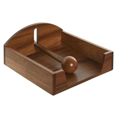 Servethouder Home ESPRIT Natuurlijk Acacia 19 x 21 x 8,8 cm