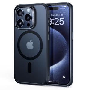 iPhone 15 Pro Classic Hybrid Case (HaloLock) Frosted Black