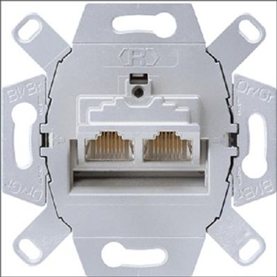 Jung data cat6 2 x 8 polig JUNG, UAE 8-8 UPOK6