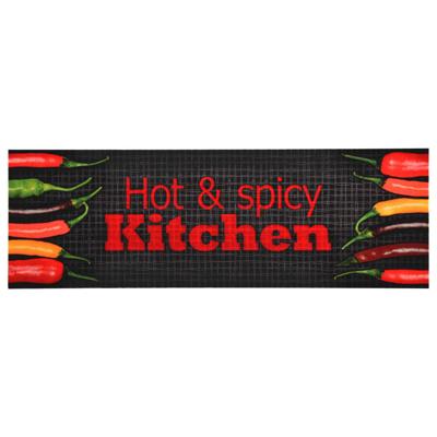 VidaXL Keukenmat wasbaar hot & spicy 60x300 cm