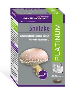 MannaVital Shiitake Platinum Capsules