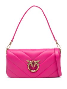 PINKO mini sac porté épaule Love Click - Rose