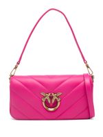 PINKO mini sac porté épaule Love Click - Rose - thumbnail