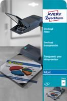 Avery-Zweckform 2503 Folie voor overheadprojectoren DIN A4 Inkjet Transparant 10 stuk(s) - thumbnail