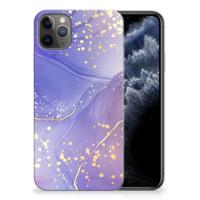 Smartphone hoesje voor Apple iPhone 11 Pro Max Watercolor Paars