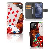iPhone 12 | 12 Pro (6.1") | Wallet Case | met Pasjes | Casino