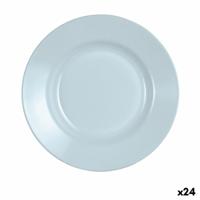 Diep bord Luminarc Plumi Paradise Azu Blauw Glas Ø 22 cm (24 Stuks)