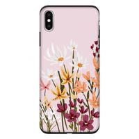 Painted wildflowers: iPhone XS Max Tough Case