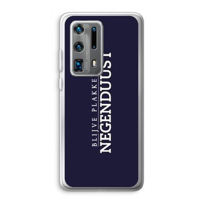 Blijve plakken in Negenduust: Huawei P40 Pro Plus Transparant Hoesje