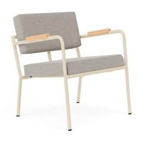 FÉST Monday fauteuil met amleuning sand|naturel Sydney 22 beige