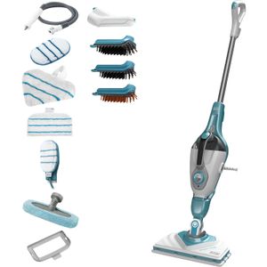 BHSM168DSM 1600W Steam-mop met SteaMitt, deltavoet en 13 accessoires Stoomreiniger