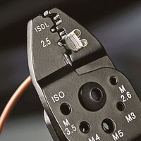 Knipex KNIPEX 97 32 240 Krimptang Geïsoleerde kabelschoenen, Geïsoleerde connectoren (male) 1.5 tot 6 mm² - thumbnail
