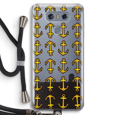 Musketon Anchor: LG G6 Transparant Hoesje met koord