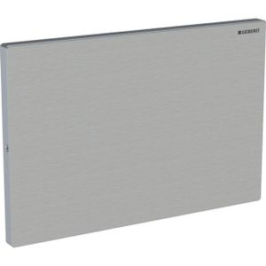 Geberit Sigma afdekplaat voor toilet 24x15.7cm rvs geborsteld 115.764.FW.1