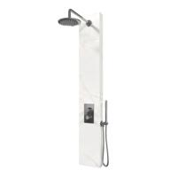 Thermostatisch Douchepaneel Brauer Chrome Edition Calacatta Gold Set 01 Brauer