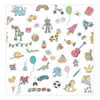 Lobbes inpakpapier speelgoed, 3mtr