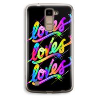Loves: LG K10 (2016) Transparant Hoesje