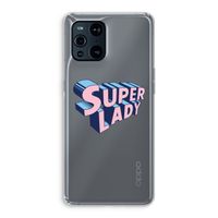 Superlady: Oppo Find X3 Transparant Hoesje