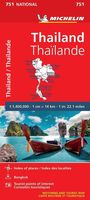 Wegenkaart - landkaart 751 Thailand | Michelin - thumbnail