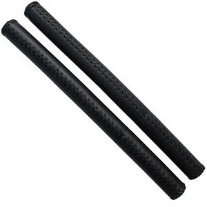Rst Stuurgrepen leer 40 cm ø22,2 mm zwart per set