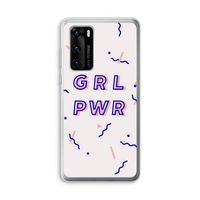 GRL PWR: Huawei P40 Transparant Hoesje