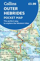 Wegenkaart - landkaart Pocket Map Outer Hebrides | Collins - thumbnail
