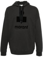 MARANT hoodie Miley à logo floqué - Gris - thumbnail