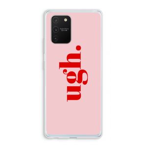 Ugh: Samsung Galaxy S10 Lite Transparant Hoesje