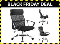 Comfortabele Bureaustoel - Zwart