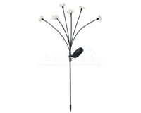 Solar Tuinsteker Bloem 6 LED 70cm WW