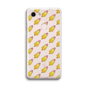 Waterijsjes: Google Pixel 3 Transparant Hoesje