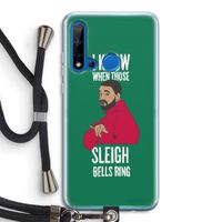 Sleigh Bells Ring: Huawei P20 Lite (2019) Transparant Hoesje met koord
