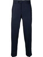Brunello Cucinelli pantalon de costume à coupe courte - Bleu