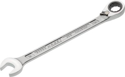 HAZET Ratelringsteeksleutel 606-14 · Buitentwaalfkant tractieprofiel · SW 14 mm