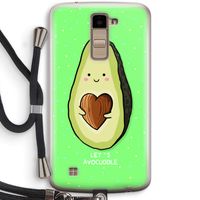 Avocuddle: LG K10 (2016) Transparant Hoesje met koord Avocuddle: LG K10 (2016) Transparant Hoesje met koord