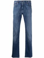 Emporio Armani jean à coupe stretch - Bleu