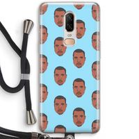 Kanye Call Me?: OnePlus 6 Transparant Hoesje met koord