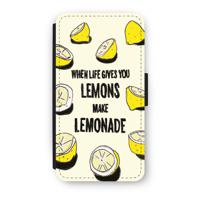 Lemonade: iPhone XS Flip Hoesje
