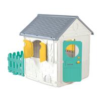 Dolu speelhuis 122.5x104x156 cm + geluid wit/groen/grijs/geel