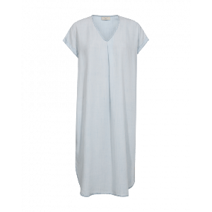 FreeQuent - Blauw | Dames | Jurk | Blauw | XXL | regular | Kamst mode