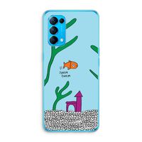 Aquarium: Oppo Find X3 Lite Transparant Hoesje