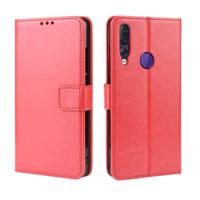 Retro Crazy Horse textuur horizontale Flip lederen draagtas voor Lenovo Z5S met houder & kaartsleuven & fotolijstjes (rood)