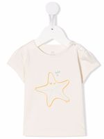 Knot t-shirt Starfish à imprimé graphique - Tons neutres