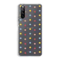 Bollen: Sony Xperia 10 III Transparant Hoesje